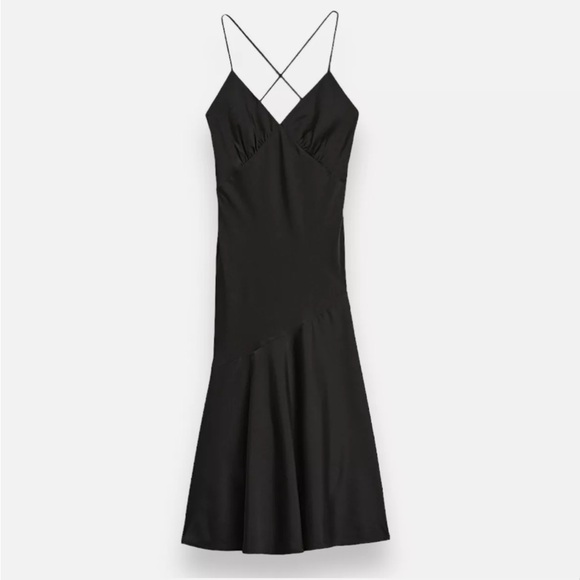asymmetrical seam midi slip dress Banana Republic | Dresses | Asymmetrical Seam Midi Slip Dress